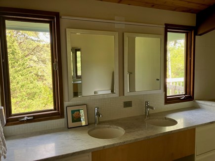West Tisbury Martha's Vineyard vacation rental - Master Bath