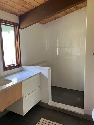 West Tisbury Martha's Vineyard vacation rental - Master Bath Shower