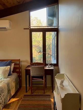 West Tisbury Martha's Vineyard vacation rental - Bedroom #2 Desk at window