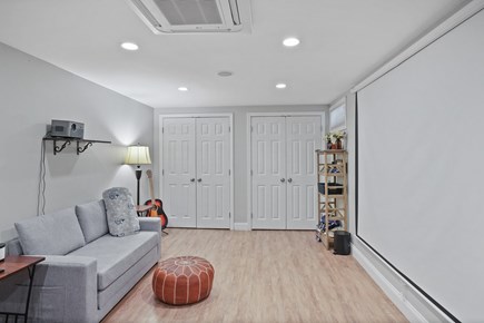 West Tisbury Martha's Vineyard vacation rental - Lower Level Bedroom with Pull Out Sofa Bed