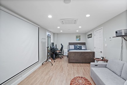 West Tisbury Martha's Vineyard vacation rental - Lower Level Bedroom #1 with Pull Out Sofa Bed