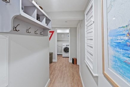 West Tisbury Martha's Vineyard vacation rental - Lower Level Laundry room