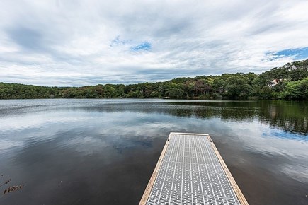 Oak Bluffs Martha's Vineyard vacation rental - Small Dock on Pond