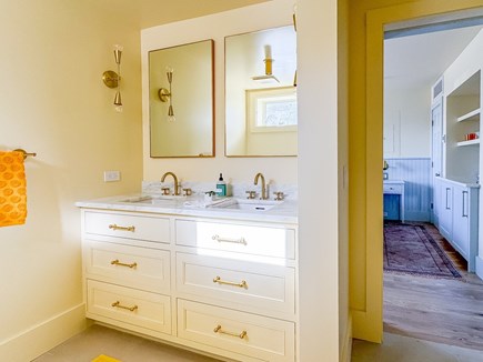 Chilmark Martha's Vineyard vacation rental - Lower level bath with walk-in shower