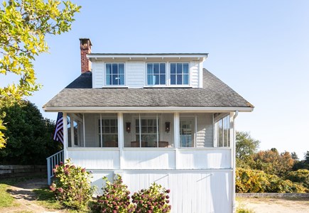 Chilmark Martha's Vineyard vacation rental - Menemsha cottage with screened porch and water views