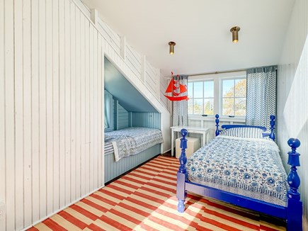 Chilmark Martha's Vineyard vacation rental - Upstairs bedroom with (2) twins