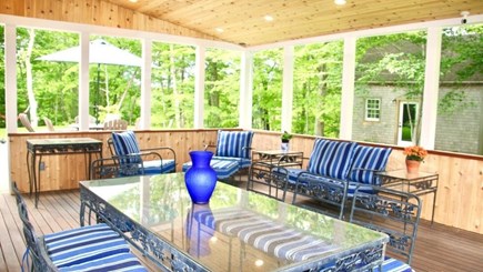 West Tisbury Martha's Vineyard vacation rental - Outdoor porch
