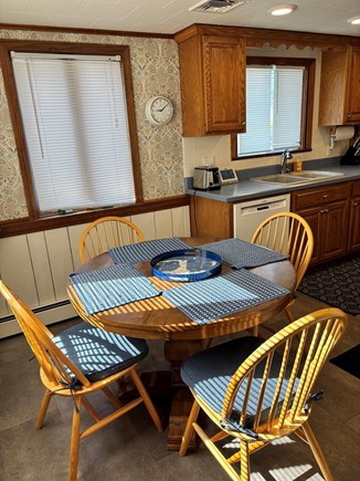 Vineyard Haven Martha's Vineyard vacation rental - Gather in the kitchen over a nice meal. Great space!