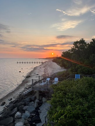 Vineyard Haven Martha's Vineyard vacation rental - Sunrise view from the deck
