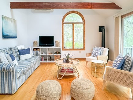 Edgartown Martha's Vineyard vacation rental - Comfortable living room with Cable TV and plenty of seating