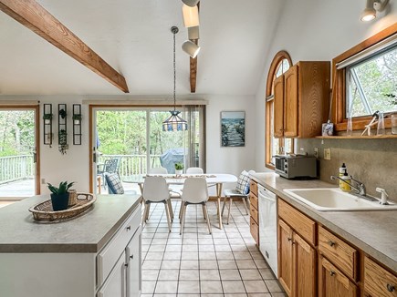 Edgartown Martha's Vineyard vacation rental - Clean, well-stocked kitchen and dining for 6
