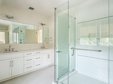 Edgartown Martha's Vineyard vacation rental - Second floor shared bath with walk-in shower
