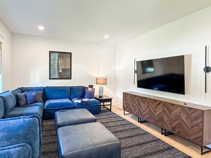 Edgartown Martha's Vineyard vacation rental - Den with comfortable seating and cable TV