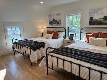 Oak Bluffs, Heritage Haven Martha's Vineyard vacation rental - 2nd floor bedroom 2: Two Queen beds
