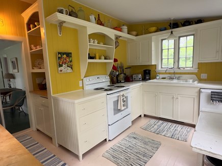 Edgartown Martha's Vineyard vacation rental - Kitchen (from back door)