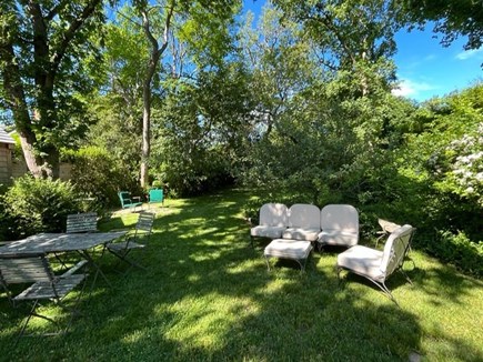 Edgartown Martha's Vineyard vacation rental - Backyard