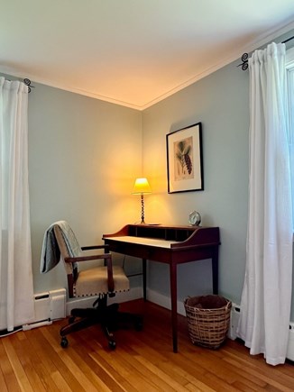 Vineyard Haven Martha's Vineyard vacation rental - Primary bedroom – desk / workspace