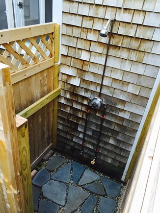 West Tisbury Martha's Vineyard vacation rental - Outside shower