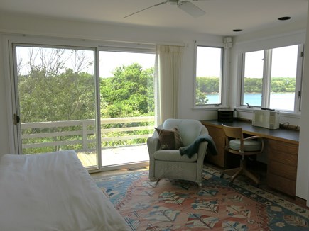 Chilmark Martha's Vineyard vacation rental - One of 4 bedrooms with great views