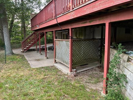 Oak Bluffs Martha's Vineyard vacation rental - Outdoor shower under deck