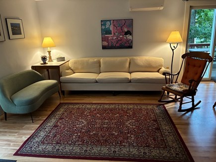 Oak Bluffs Martha's Vineyard vacation rental - Seating area in combined living, kitchen, dining room