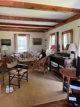 Edgartown Martha's Vineyard vacation rental - Living room with TV