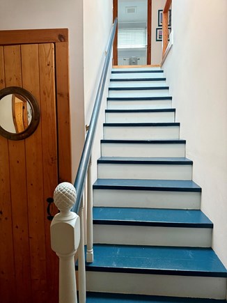 Oak Bluffs East Chop Martha's Vineyard vacation rental - STAIRWAY TO 2ND FLOOR