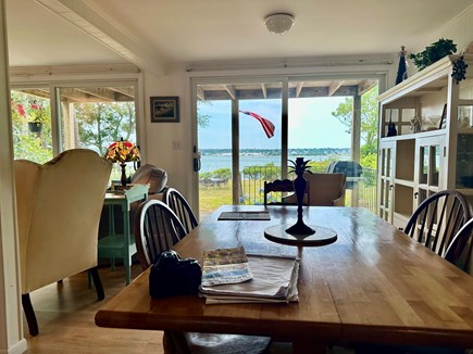Oak Bluffs, Lagoon Pond Waterfront  Martha's Vineyard vacation rental - Eat in open Dinning