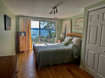Oak Bluffs, Lagoon Pond Waterfront  Martha's Vineyard vacation rental - Master waterview bed room with Queen bed and private bath