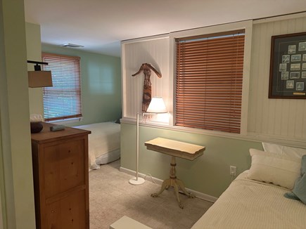 Oak Bluffs, Lagoon Pond Waterfront  Martha's Vineyard vacation rental - Bedroom with 2 single beds, No View.