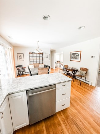 Edgartown Martha's Vineyard vacation rental - Kitchen and open dining area