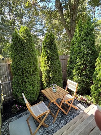 Oak Bluffs Martha's Vineyard vacation rental - Outdoor deck bistro