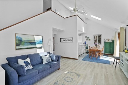 Edgartown  Martha's Vineyard vacation rental - Living room open to dining
