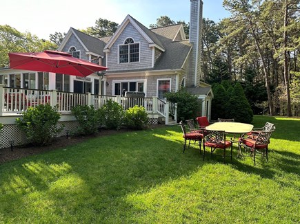 Vineyard Haven Martha's Vineyard vacation rental - Rear deck and home