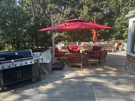 Vineyard Haven Martha's Vineyard vacation rental - Rear deck