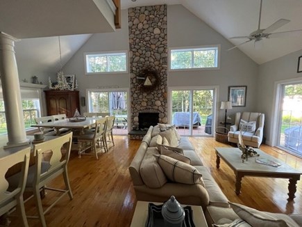 Edgartown Martha's Vineyard vacation rental - Open living area
