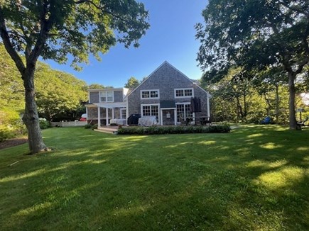 Edgartown Martha's Vineyard vacation rental - Back of the property