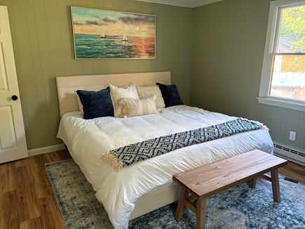 West Tisbury Martha's Vineyard vacation rental - Primary bedroom with King bed (linens provided)