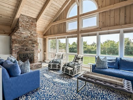 Katama-Edgartown Martha's Vineyard vacation rental - Cozy living space