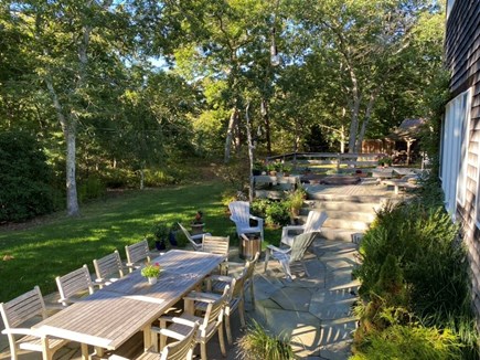 West Tisbury Martha's Vineyard vacation rental - Rear Patio and hot tub