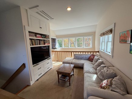 West Tisbury Martha's Vineyard vacation rental - TV Loft with convertible sofa
