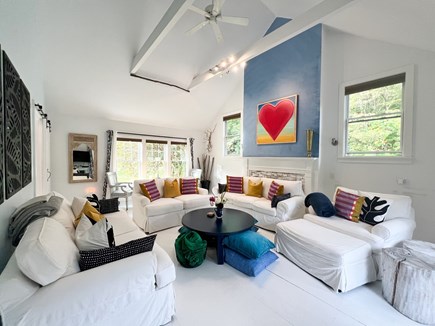 West Tisbury Martha's Vineyard vacation rental - Living Area