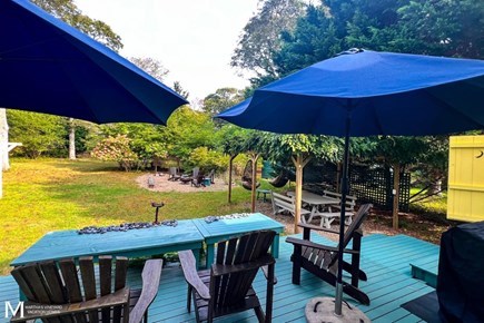 West Tisbury Martha's Vineyard vacation rental - Backyard