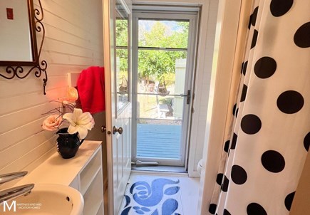 West Tisbury Martha's Vineyard vacation rental - First Floor Bath-Off of the kitchen