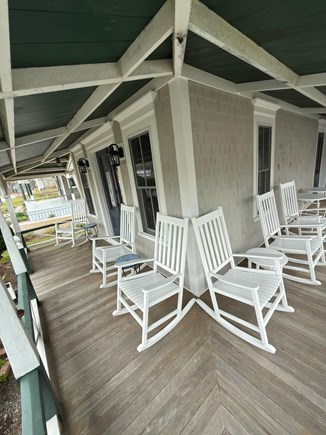 Oak Bluffs Martha's Vineyard vacation rental - Front Porch with 6 rocking chairs