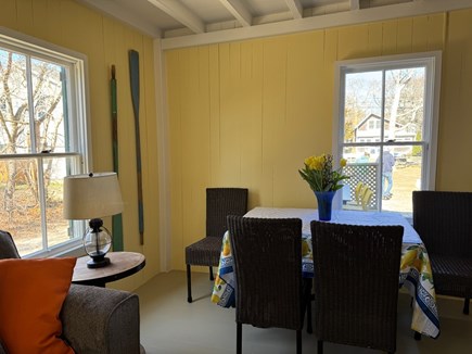 Oak Bluffs Martha's Vineyard vacation rental - Sunny dining nook perfect for coffee or lunch