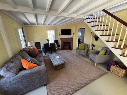 Oak Bluffs Martha's Vineyard vacation rental - A view from the living roon from the front entrance