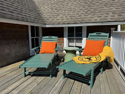 Oak Bluffs Martha's Vineyard vacation rental - Don't want to walk to the beach, catch some rays on your deck