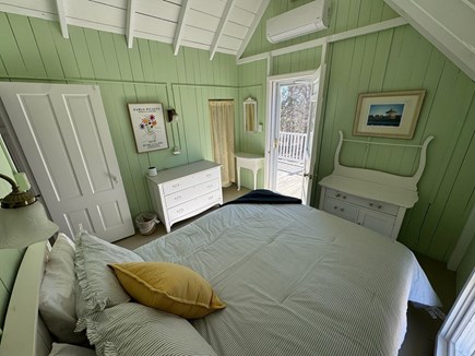 Oak Bluffs Martha's Vineyard vacation rental - Front bedroom with a private deck to enjoy a cup of joe