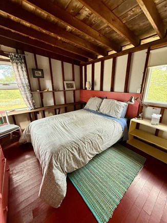 West Tisbury Martha's Vineyard vacation rental - Camp bedroom full with views